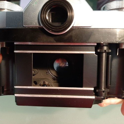 Zeiss Ikon Contaflex I Synchro Compur F35 vintage camera used
