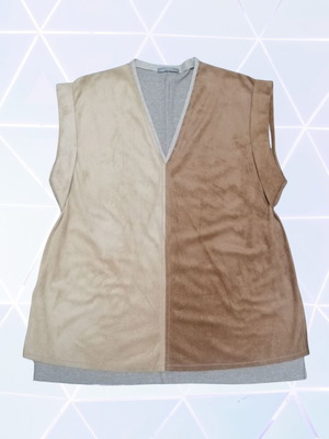 Zara summer top kimono style with velvet texture like new