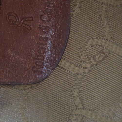 Roberta Di Camerino leather shoulder bag, brown