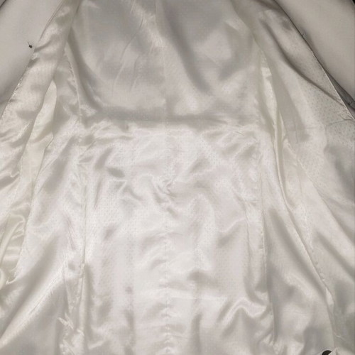 Women's winter coat like new, size L, black and white