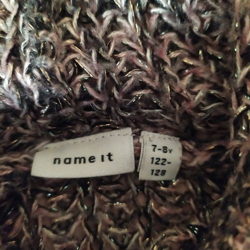 Name It oversized crop top with hood, size 7-8 years