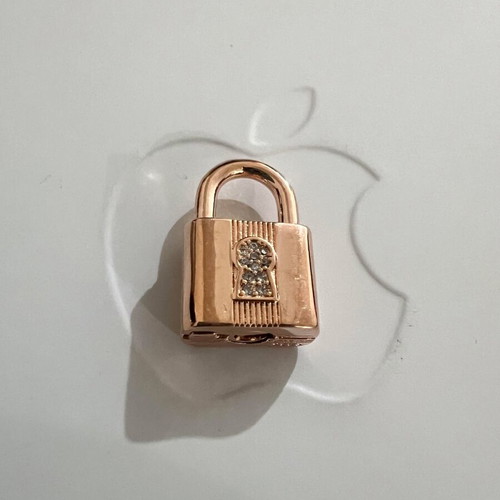 Pendant "Padlock with key" s925