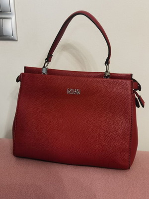 Coveri Collection red handbag new