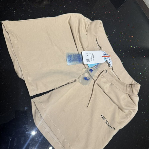 Off White shorts new with tags, size large, narrow fit