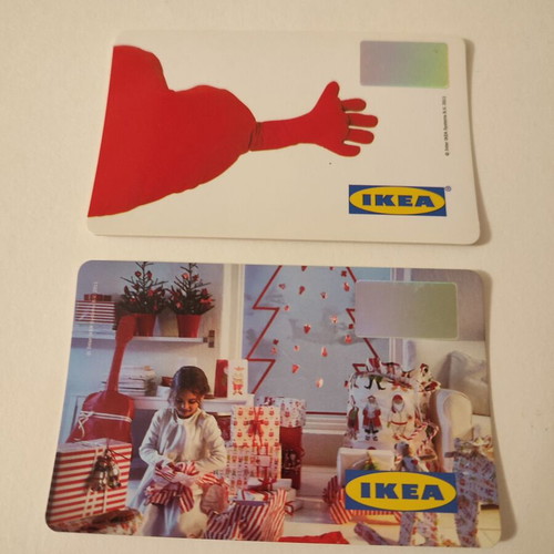 IKEA gift cards new, set of 2
