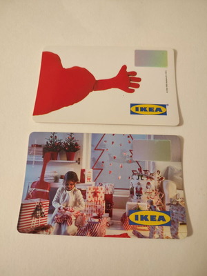 IKEA gift cards new, set of 2