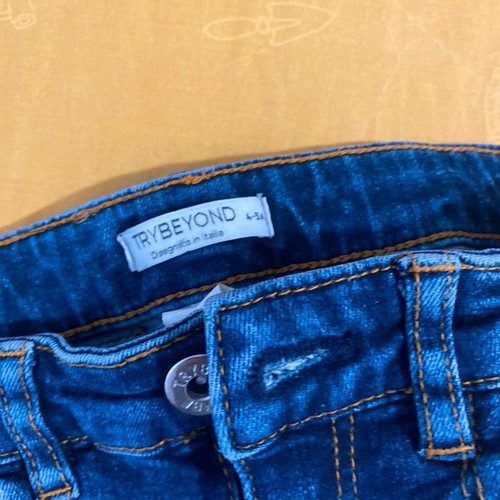 Jean trouser used, blue, size 104 cm, for 4-5 years old