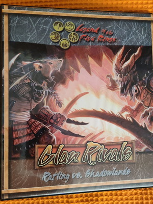 Binder Legend of the Five Rings Clan Rivals Ratling vs Shadowlands mint