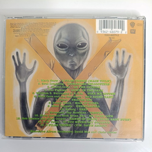 The X Files Soundtrack CD and Dj Dado X Files CD like new, together