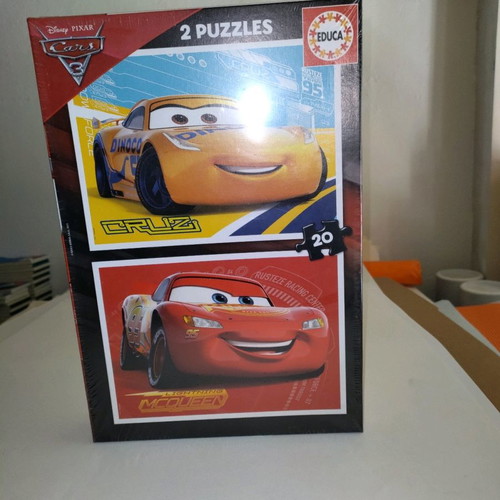 McQueen Cars Puzzle new, 2 in 1, colorful
