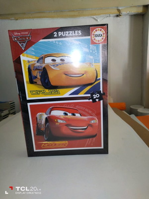 McQueen Cars Puzzle new, 2 in 1, colorful