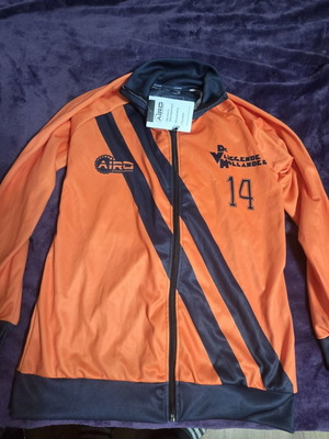 Holland Johan Concept Track Jacket size L, orange