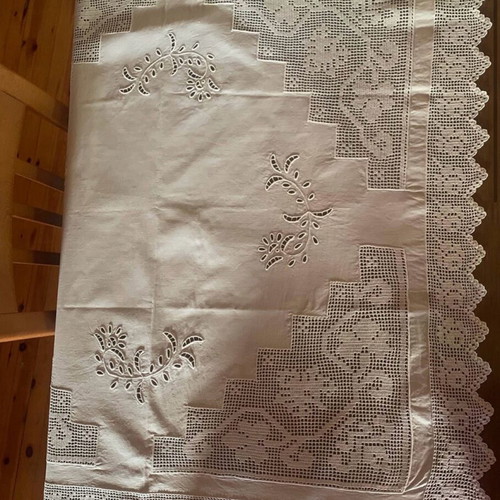 Handmade square linen new 1.00x1.00