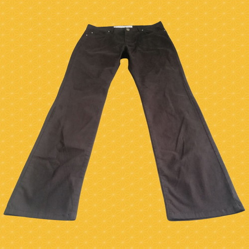 Shaft Jeans Brown velvet texture pants Large new