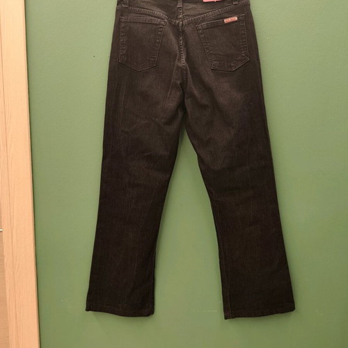 Red Rock women's jeans used, straight fit, cotton, black