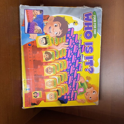Who Is It? Board Game like new
