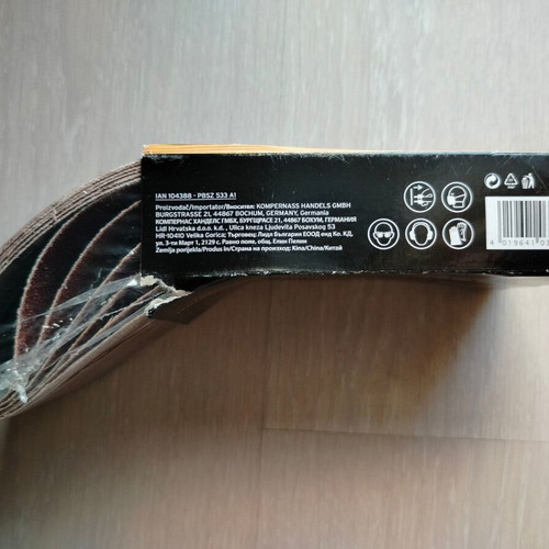 Sanding belt set of 6 new