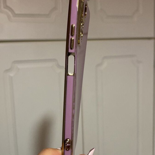 Lilac phone case used