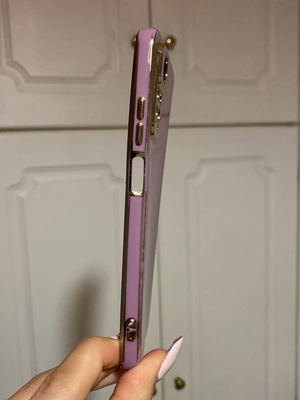 Lilac phone case used