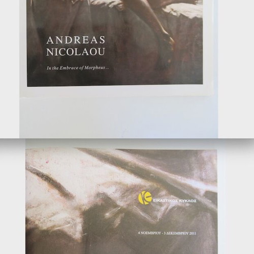 Andreas Nicolaou Books "In the Embrace of Morpheus" and "The Portrait of the Minotaur" new