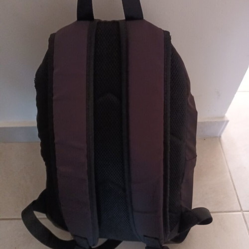 Pepe Jeans backpack used, black, soft for back