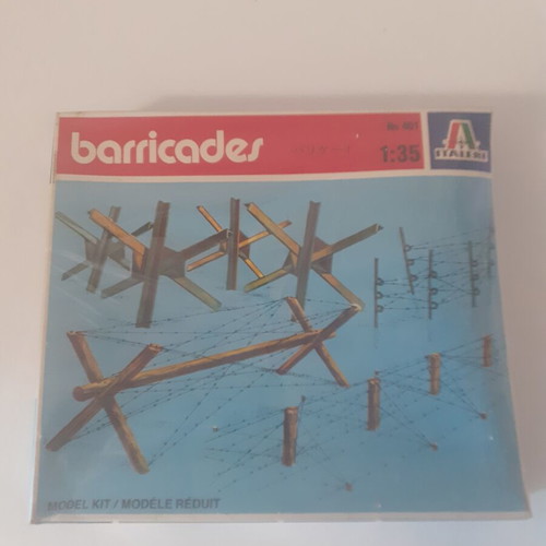 Barricades Italeri Model Kit 1/35 new