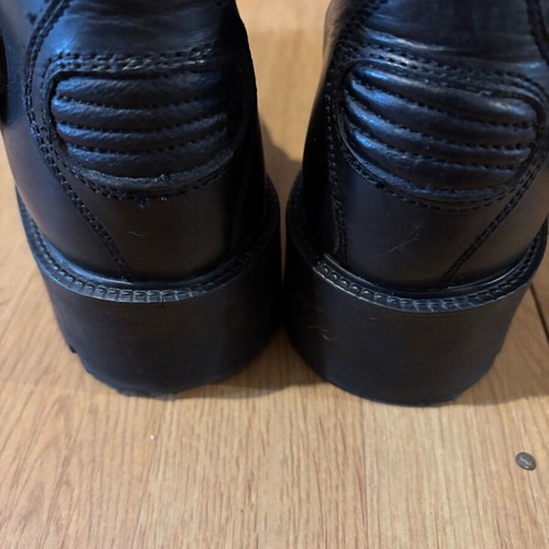 Leather shoes