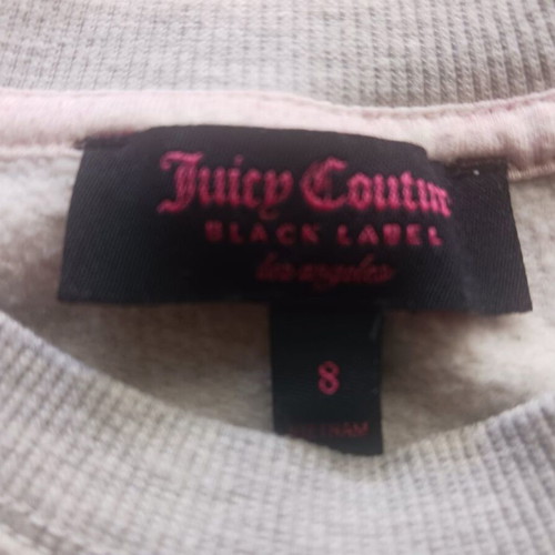 Juicy Couture kids sweatshirt like new, size 8, multicolor gray