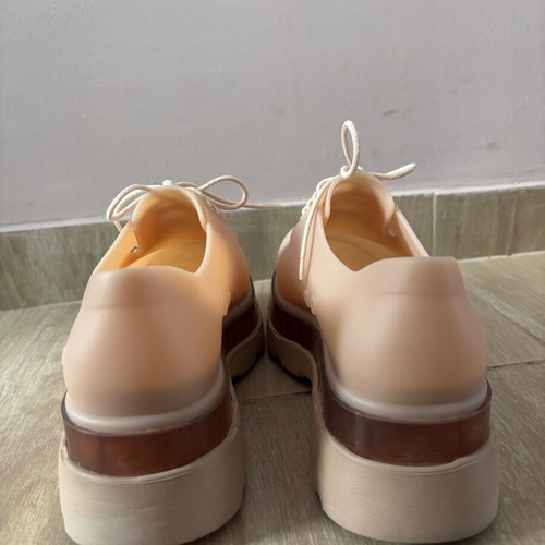 Melissa beige-brown platform shoes like new, size 40
