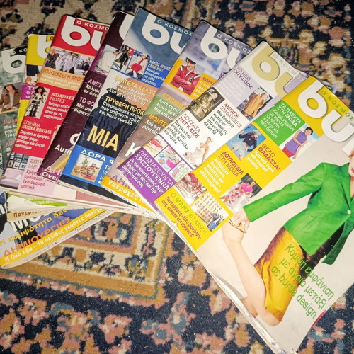 Burda fashion magazines vintage pack no 2 like new with patterns
