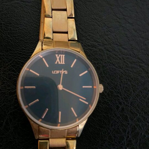 Lofty's watch used, rose gold with black dial
