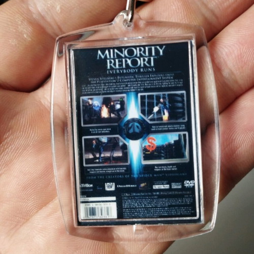 Minority Report Everybody Runs PS2 keychain