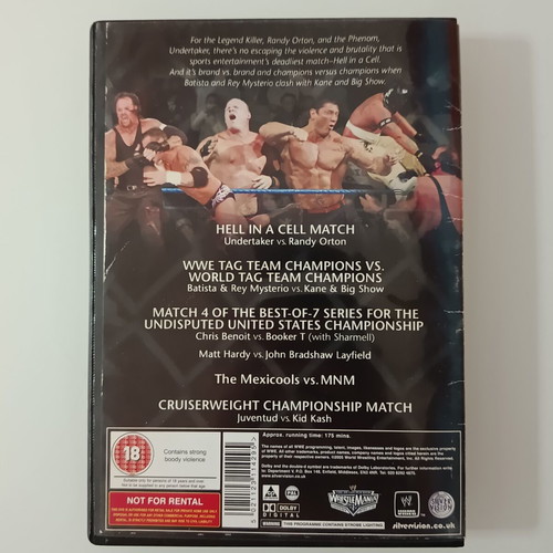 Armageddon 2005 wrestling movie DVD used, no subtitles