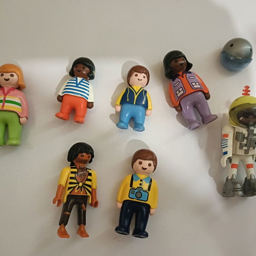 Playmobil figures used