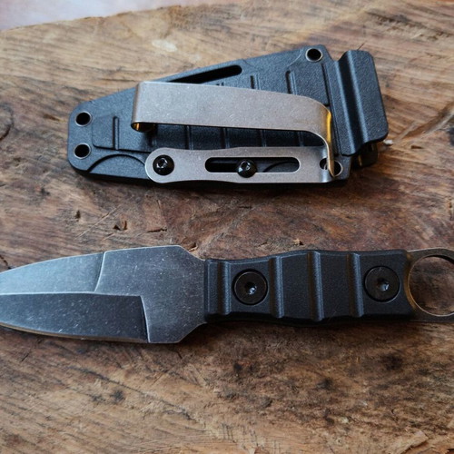 Kizlyar Yozh Wild Tactical Black Bushcraft hunting survival camping knife new
