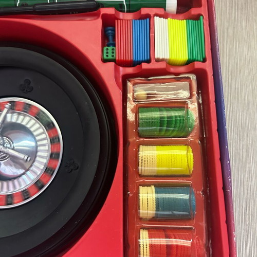 Small tabletop roulette used