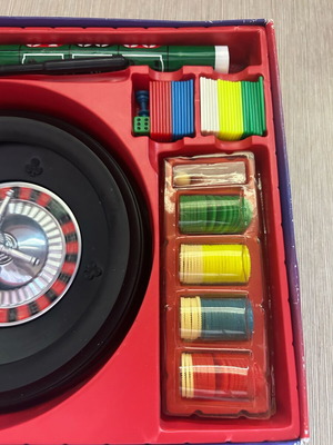Small tabletop roulette used