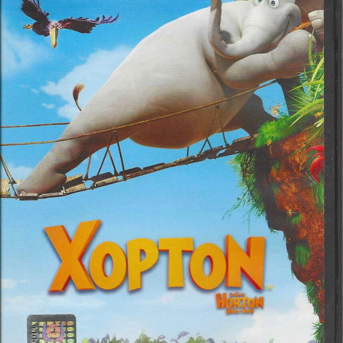 Horton DVD used, dubbed animated movie