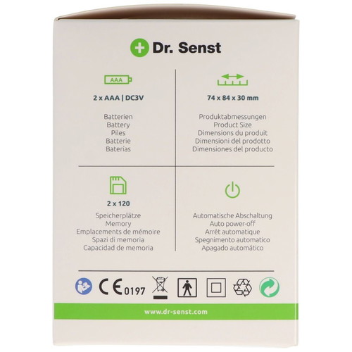 Dr. Senst BP880W digital wrist blood pressure monitor made to order with arrhythmia detection