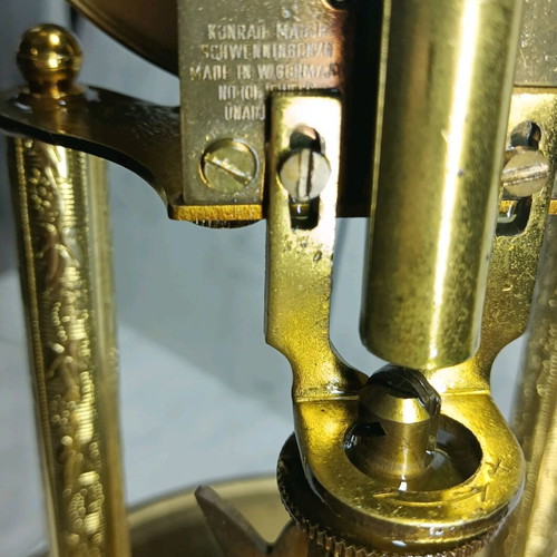 Kundo Schwartz Anniversary 400-Day Pendulum Table Clock like new