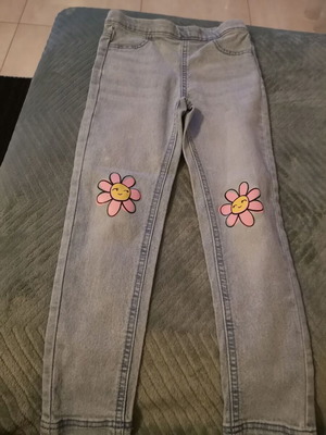 Sinsay Girls' Jeans Pants 122 cm used, blue