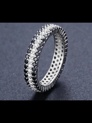 Steel wedding ring new, size 7, circumference 54.4 mm