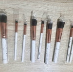 Marble makeup brushes new