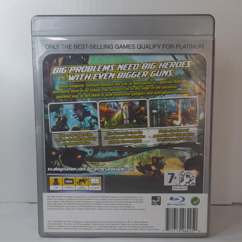 Ratchet and Clank Tools of Destruction PS3 game like new, English version