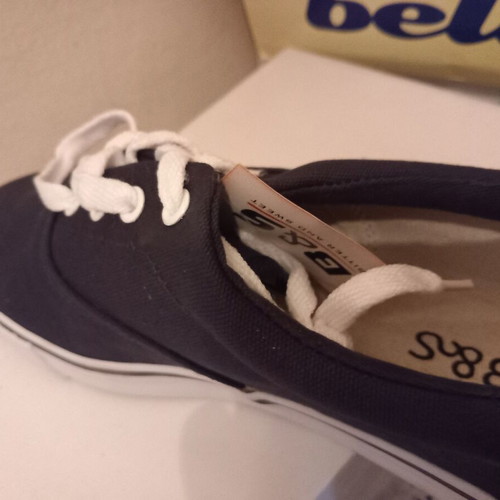 B&S canvas shoes size 45, blue