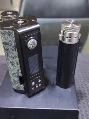 Topside Dual Carbon Squonk Mod Dovpo & TVC μεταχειρισμένο