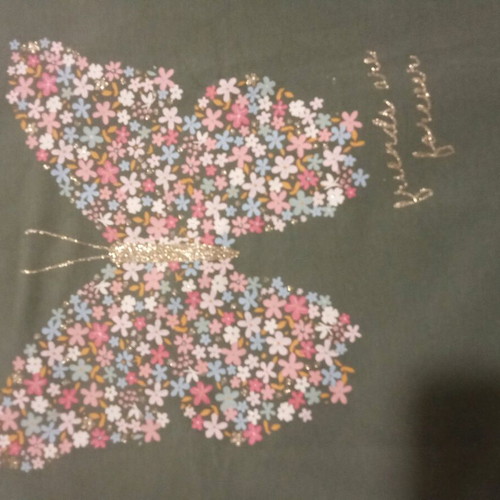 H & M khaki blouse used for 2-4 years old