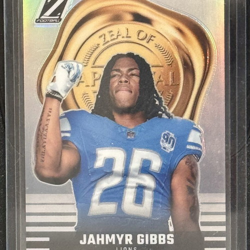 2023 Panini Zenith Football Jahmyr Gibbs Detroit Lions card new