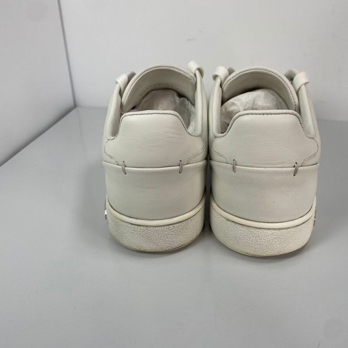 Louis Vuitton Frontrow leather sneakers used, white, size 37