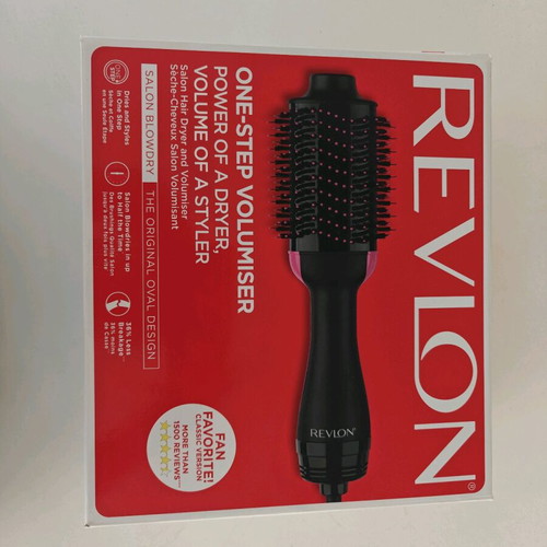 Revlon One Step Volumiser electronic hairbrush like new with air